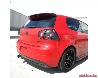 Spec-D Taillights (Matte Black Housing/Clear Lens) Volkswagen Golf | GTI | R32 2006-2009 - LT-GLF05JM-TM
