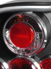 Spec-D Taillights (Matte Black Housing/Clear Lens) Volkswagen Golf 1993-1998                                     - LT-GLF93JM-TM - Image 2