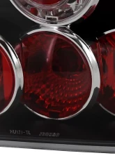 Spec-D Taillights (Matte Black Housing/Clear Lens) Volkswagen Golf 1993-1998                                     - LT-GLF93JM-TM - Image 4