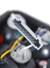 Spec-D Taillights (Matte Black Housing/Clear Lens) Volkswagen Golf 1993-1998                                     - LT-GLF93JM-TM - Image 8