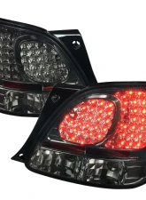 Spec-D LED Taillights (Chrome Housing/Smoke Lens) Lexus GS300 | GS400 | GS430 1998-2005                                     - LT-GS30098GLED-TM - Image 10