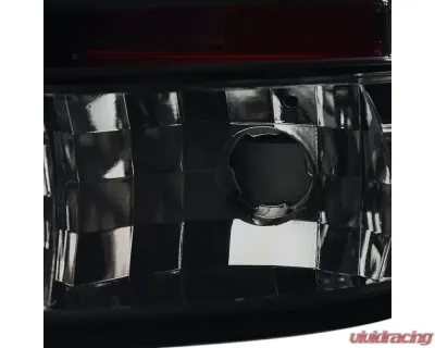 Spec-D LED Taillights (Chrome Housing/Smoke Lens) Lexus GS300 | GS400 | GS430 1998-2005 - LT-GS30098GLED-TM
