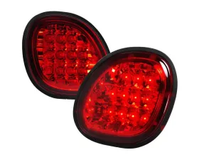Spec-D LED Trunk Lights (Chrome Housing/Red Lens) Lexus GS300 | GS400 | GS430 1998-2005