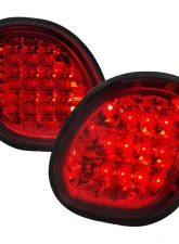 Spec-D LED Trunk Lights (Chrome Housing/Red Lens) Lexus GS300 | GS400 | GS430 1998-2005                                     - LT-GS30098RLED-TMX - Image 9