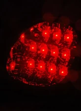 Spec-D LED Trunk Lights (Chrome Housing/Red Lens) Lexus GS300 | GS400 | GS430 1998-2005                                     - LT-GS30098RLED-TMX - Image 2