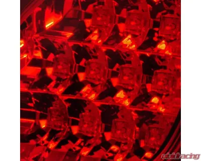 Spec-D LED Trunk Lights (Chrome Housing/Red Lens) Lexus GS300 | GS400 | GS430 1998-2005 - LT-GS30098RLED-TMX