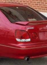 Spec-D LED Trunk Lights (Chrome Housing/Red Lens) Lexus GS300 | GS400 | GS430 1998-2005                                     - LT-GS30098RLED-TMX - Image 9