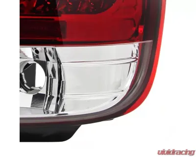 Spec-D LED Taillights (Chrome Housing/Red Clear Lens) Lexus GS300 | GS400 | GS430 1998-2005 - LT-GS30098RLED-TM