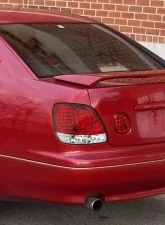 Spec-D LED Taillights (Chrome Housing/Red Clear Lens) Lexus GS300 | GS400 | GS430 1998-2005                                     - LT-GS30098RLED-TM - Image 10