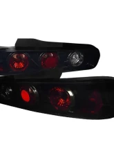 Spec-D Taillights (Glossy Black Housing/Smoked Lens) Acura Integra 1994-2001                                     - LT-INT942BB-TM - Image 10