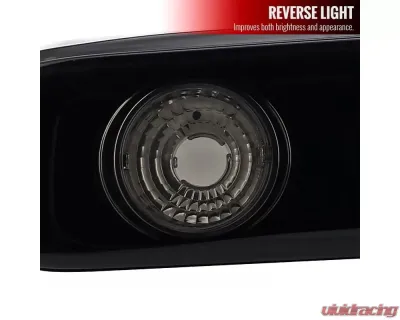 Spec-D Taillights (Glossy Black Housing/Smoked Lens) Acura Integra 1994-2001 - LT-INT942BB-TM