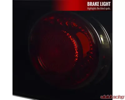 Spec-D Taillights (Glossy Black Housing/Smoked Lens) Acura Integra 1994-2001 - LT-INT942BB-TM