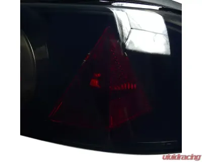 Spec-D Taillights (Glossy Black Housing/Smoked Lens) Acura Integra 1994-2001 - LT-INT942BB-TM