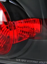 Spec-D Taillights (Matte Black Housing/Clear Lens) Chevrolet Malibu 2004-2007                                     - LT-MBU04JM-TM - Image 6