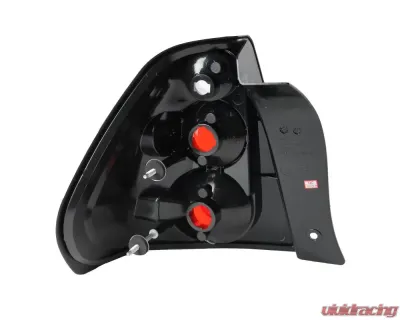 Spec-D Taillights (Matte Black Housing/Clear Lens) Chevrolet Malibu 2004-2007 - LT-MBU04JM-TM