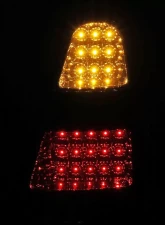 Spec-D LED Taillights (Chrome Housing/Smoked Lens) Mini Cooper S 2005-2006                                     - LT-MINI06GLED-TM - Image 2