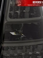 Spec-D LED Taillights (Chrome Housing/Smoked Lens) Mini Cooper S 2005-2006                                     - LT-MINI06GLED-TM - Image 4