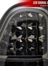 Spec-D LED Taillights (Chrome Housing/Smoked Lens) Mini Cooper S 2005-2006                                     - LT-MINI06GLED-TM - Image 5