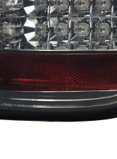 Spec-D LED Taillights (Chrome Housing/Smoked Lens) Mini Cooper S 2005-2006                                     - LT-MINI06GLED-TM - Image 6