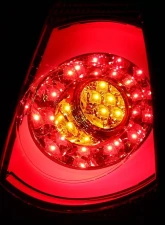 Spec-D LED Taillights (Chrome Housing/Red Lens) Mini Cooper | Cooper S 2011-2015                                     - LT-MINI11RLED-TM - Image 2