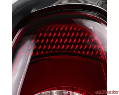 Spec-D LED Taillights (Chrome Housing/Red Lens) Mini Cooper | Cooper S 2011-2015 - LT-MINI11RLED-TM