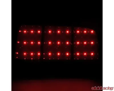 Spec-D Sequential LED Taillights (Glossy Black Housing/Smoked Lens) Ford Mustang 2005-2009 - LT-MST05BBLED-SQ-TM