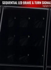 Spec-D Sequential LED Taillights (Glossy Black Housing/Smoked Lens) Ford Mustang 2005-2009                                     - LT-MST05BBLED-SQ-TM - Image 4