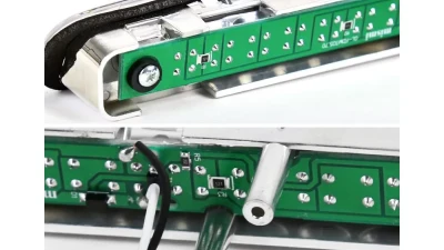 Spec-D LED 3rd Brake Light (Chrome Housing/Clear Lens) Ford Mustang 2005-2009                                     - LT-MST05RBCLED-RS - Image 7