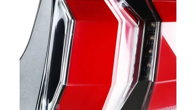 Spec-D Sequential LED Taillights (Jet Black Housing/Clear Lens) Ford Mustang 2010-2012                                     - LT-MST10BKLED-TM - Image 3