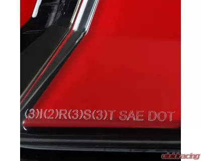 Spec-D Sequential LED Taillights (Jet Black Housing/Clear Lens) Ford Mustang 2010-2012 - LT-MST10BKLED-TM