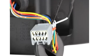 Spec-D Sequential LED Taillights (Jet Black Housing/Clear Lens) Ford Mustang 2010-2012                                     - LT-MST10BKLED-TM - Image 7