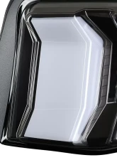 Spec-D Sequential LED Taillights (Matte Black Housing/Clear Lens) Ford Mustang 2010-2012                                     - LT-MST10JMLED-TM - Image 3