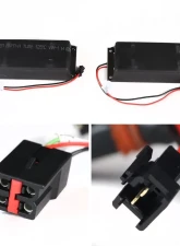 Spec-D Red Marker Sequential LED Taillights (Glossy Black Housing/Smoke Lens) Ford Mustang 1999-2004                                     - LT-MST99B2LED-SQ-TM - Image 8