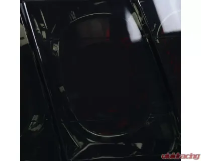 Spec-D Taillights (Chrome Housing/Smoked Lens) Ford Mustang 1999-2004 - LT-MST99G-APC