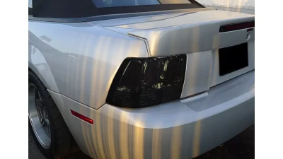 Spec-D Taillights (Chrome Housing/Smoked Lens) Ford Mustang 1999-2004                                     - LT-MST99G-APC - Image 9