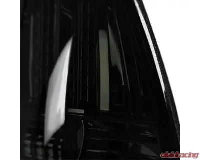 Spec-D Sequential LED Taillights - RS (Chrome Housing/Smoke Lens) Ford Mustang 1999-2004 - LT-MST99GLED-SQ-RS