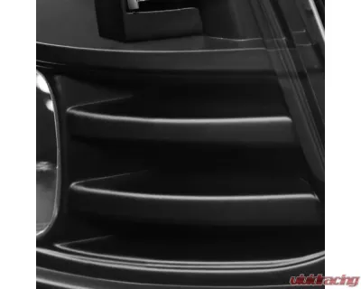 Spec-D Sequential LED Taillights - RS (Matte Black Housing/Clear Lens) Ford Mustang 1999-2004 - LT-MST99JMLED-SQ-RS