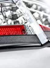 Spec-D Sequential LED Taillights (Matte Black Housing/Clear Lens) Ford Mustang 1999-2004                                     - LT-MST99JMLED-SQ-TM - Image 7