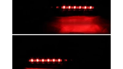 Spec-D LED 3rd Brake Light (Chrome Housing/Clear Lens) Ford Mustang 1999-2004                                     - LT-MST99RBCLED-RS - Image 2