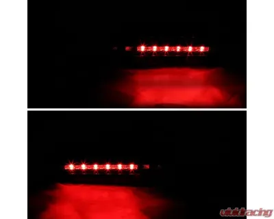 Spec-D LED 3rd Brake Light (Chrome Housing/Clear Lens) Ford Mustang 1999-2004 - LT-MST99RBCLED-RS