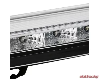 Spec-D LED 3rd Brake Light (Chrome Housing/Clear Lens) Ford Mustang 1999-2004 - LT-MST99RBCLED-RS