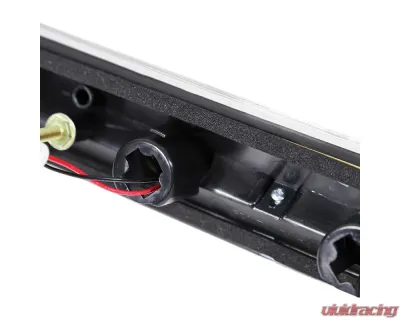 Spec-D LED 3rd Brake Light (Chrome Housing/Clear Lens) Ford Mustang 1999-2004 - LT-MST99RBCLED-RS