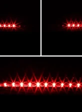 Spec-D LED 3rd Brake Light (Chrome Housing/Red Lens) Ford Mustang 1999-2004                                     - LT-MST99RBRLED-RS - Image 2