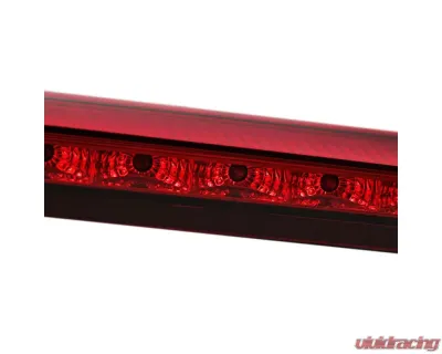 Spec-D LED 3rd Brake Light (Chrome Housing/Red Lens) Ford Mustang 1999-2004 - LT-MST99RBRLED-RS