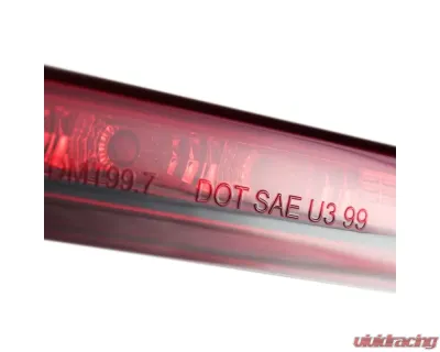 Spec-D LED 3rd Brake Light (Chrome Housing/Red Lens) Ford Mustang 1999-2004 - LT-MST99RBRLED-RS