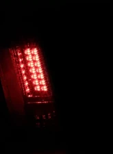 Spec-D Sequential LED Taillights - RS (Chrome Housing/Red Lens) Ford Mustang 1999-2004                                     - LT-MST99RLED-SQ-RS - Image 2