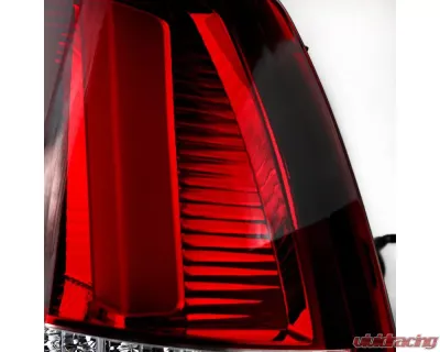 Spec-D Sequential LED Taillights (Chrome Housing/Red Lens) Ford Mustang 1999-2004 - LT-MST99RLED-SQ-TM