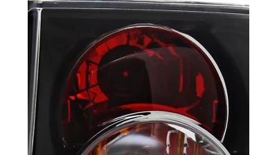 Spec-D Taillights (Matte Black Housing/Clear Lens) Volkswagen Passat 1998-2001                                     - LT-PAS974JM-TM - Image 3