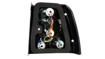 Spec-D Taillights (Matte Black Housing/Clear Lens) Volkswagen Passat 1998-2001                                     - LT-PAS974JM-TM - Image 8