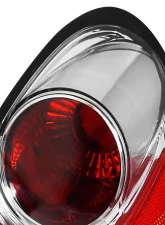 Spec-D Taillights (Chrome Housing/Clear Lens) Chrysler PT Cruiser 2001-2005                                     - LT-PTC01-APC - Image 2